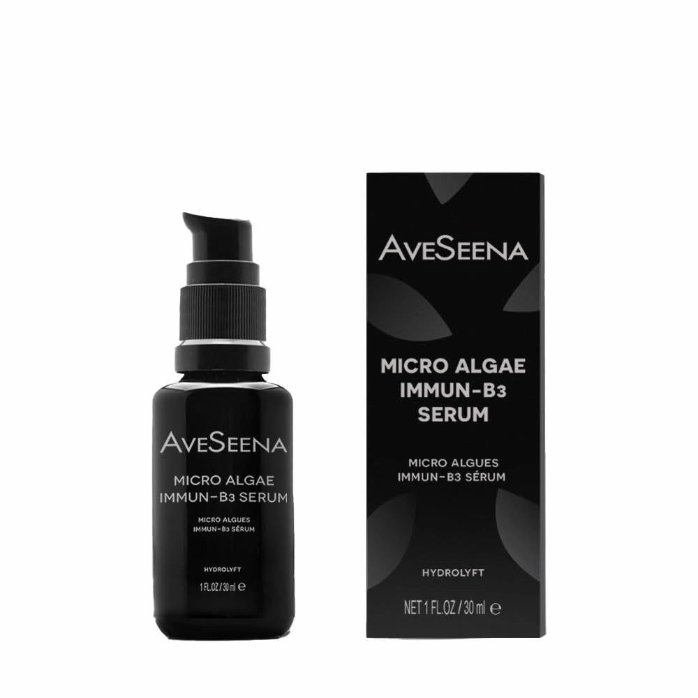 Micro Algae Immun-B3 Serum, Natural Skin Barrier Defender for Sensitive, Oily or Dry Skin, 1 fl oz/30 ml