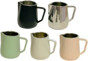 Milisten 10pcs Miniature Pitcher Cups Dollhouse Frothing Cups for Latte Art Cute Home Decor Design for Miniature Scenes Collectibles for Crafting and Play