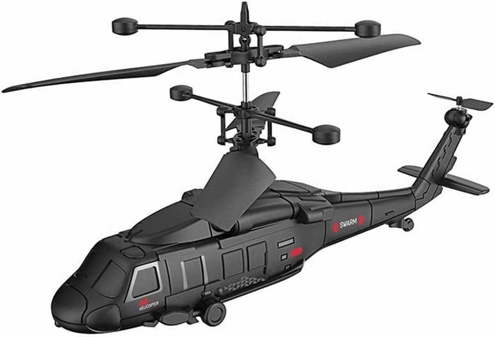 Mini 2.4G RC Helicopters, Remote Control Airplane with Gyro and LED Light 3 Channel Helicopter Remote Control Indoor Micro RC Aircraft Best Helicopter Toy Children's Gift