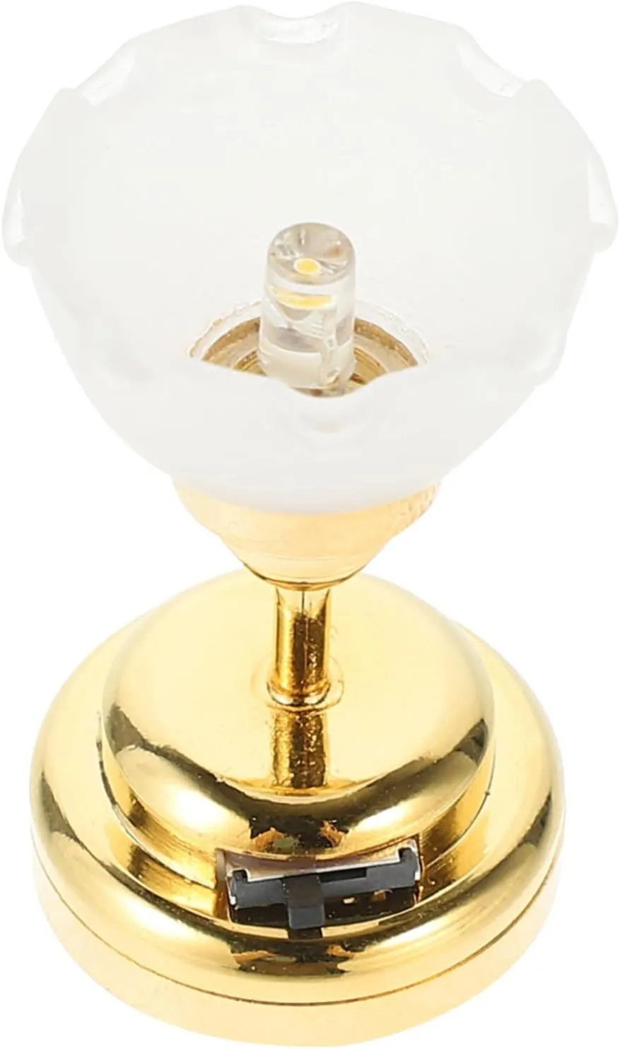 Miniature Dollhouse LED Chandelier Flower Ceiling Lamp for Doll House Accessories Safe Reusable Decoration for Mini House Landscape Craftsmanship