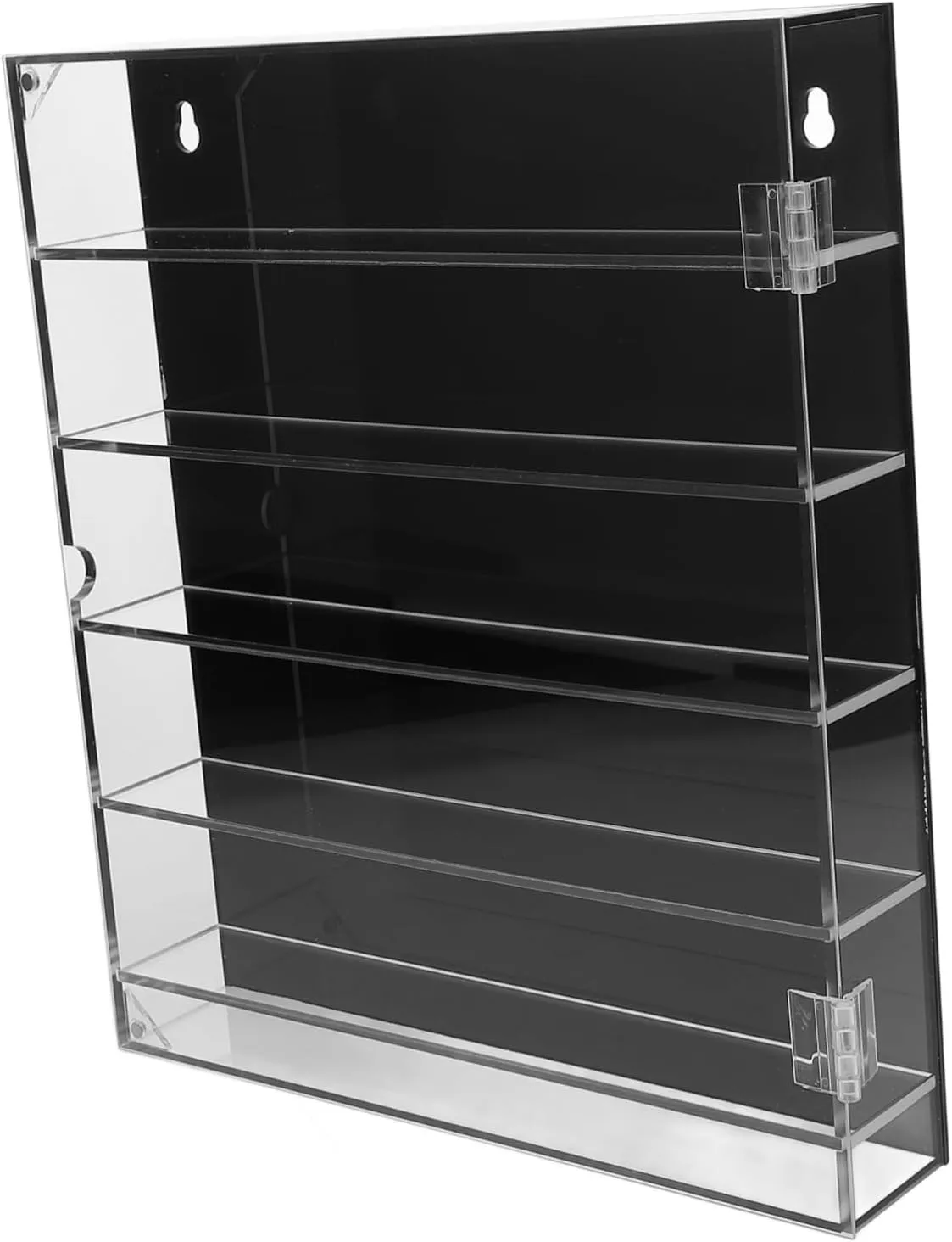 Model Display Holder Model Car Storage Cabinet Display Cabinet Showcase Wall Mounted Cars Figure Display Case Mini Figure Case Model Display Case Figures Case Acrylic Black