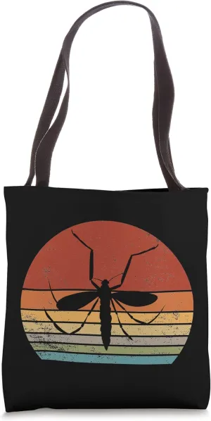 Mosquito Vintage Cool Mosquito Zoo Animal Lover 70s 80s Tote Bag