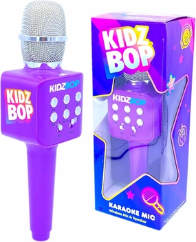 Move2Play, Kidz Bop Karaoke Microphone | The Hit Music Brand for Kids | Toy for Girls & Boys Ages 2, 3, 4, 5, 6, 7, 8  Years Old | Gift & Birthday Present
