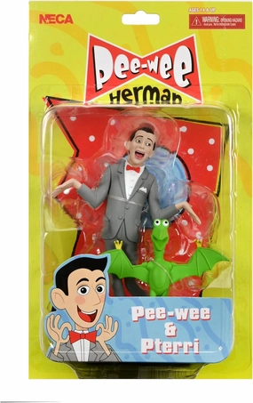 NECA - Pee-wee's Playhouse Toony Classics Pee-Wee Herman 6-Inch Scale Action Figure