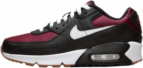 Nike Air Max 90 LTR Big Kids’ Shoes (CD6864-024, Black/Team Red/Gum Light Brown/White) Size 4.5