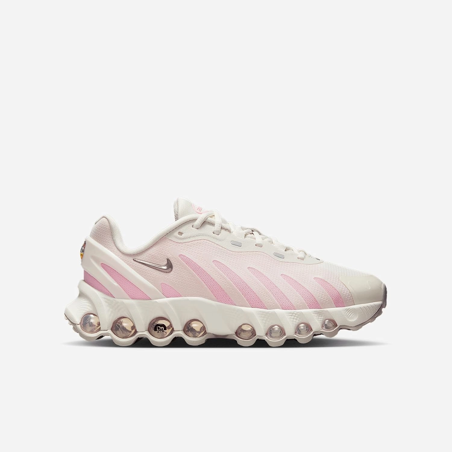 Nike Air Max Dn8 Big Kids' Shoes (HF7310-010, Phantom/Medium Soft Pink/Moon Particle)