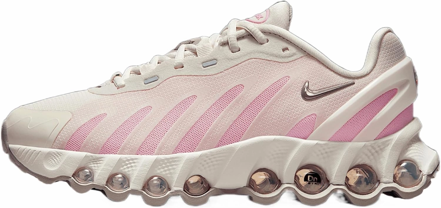 Nike Air Max Dn8 Big Kids' Shoes (HF7310-010, Phantom/Medium Soft Pink/Moon Particle)