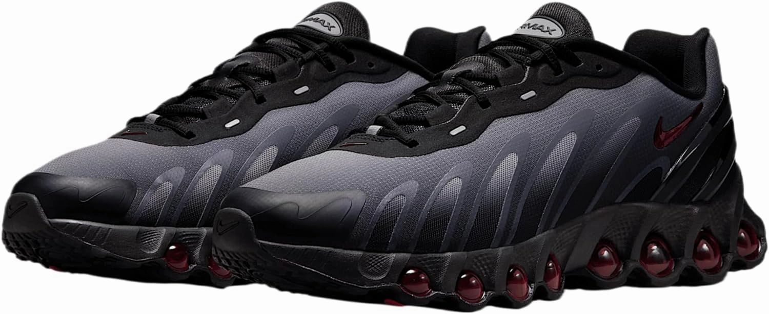 Nike Air Max Dn8 Men's Shoes (FQ7860-011, Black/Anthracite/Pure Platinum/Gym Red)