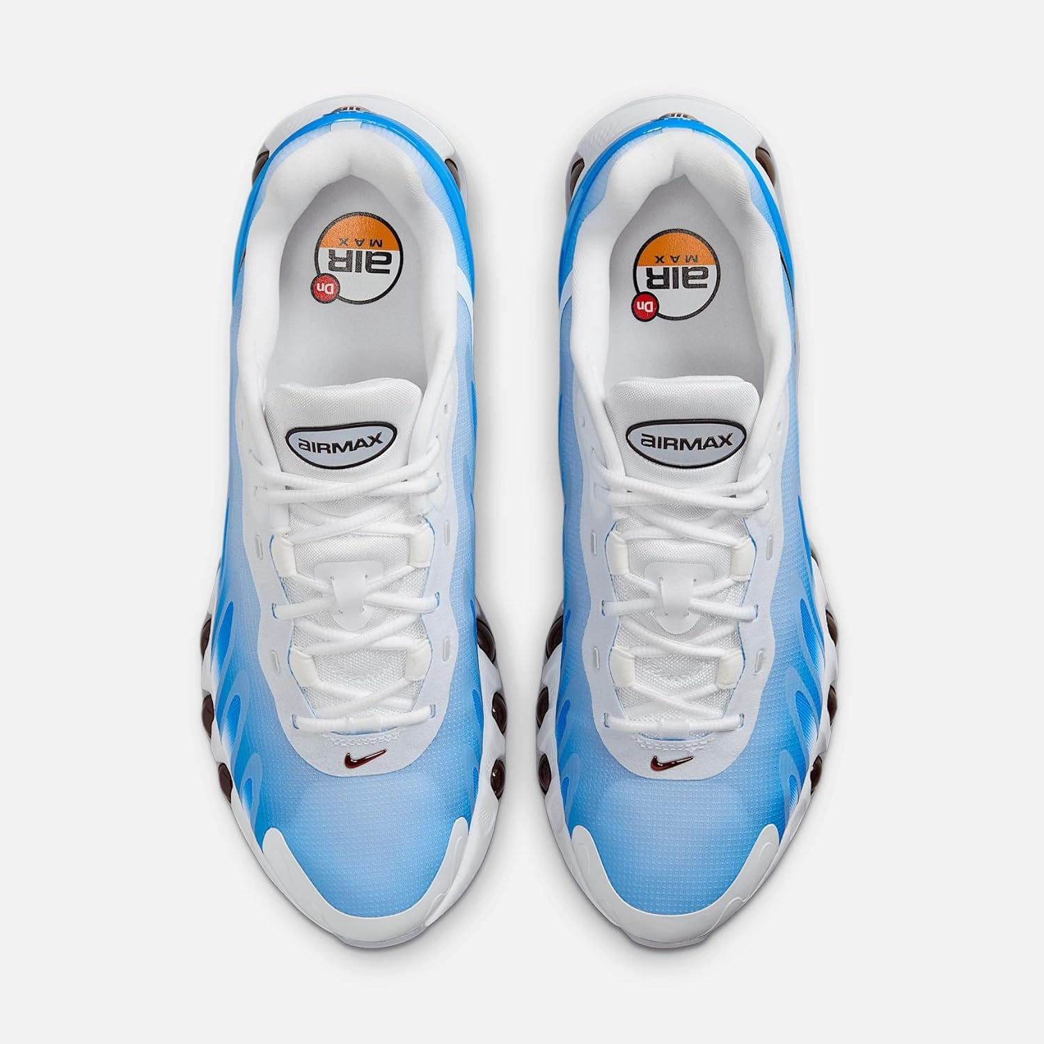 Nike Air Max Dn8 Men's Shoes (FQ7860-101, White/University Red/Light Photo Blue/Black)