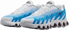 Nike Air Max Dn8 Men's Shoes (FQ7860-101, White/University Red/Light Photo Blue/Black)