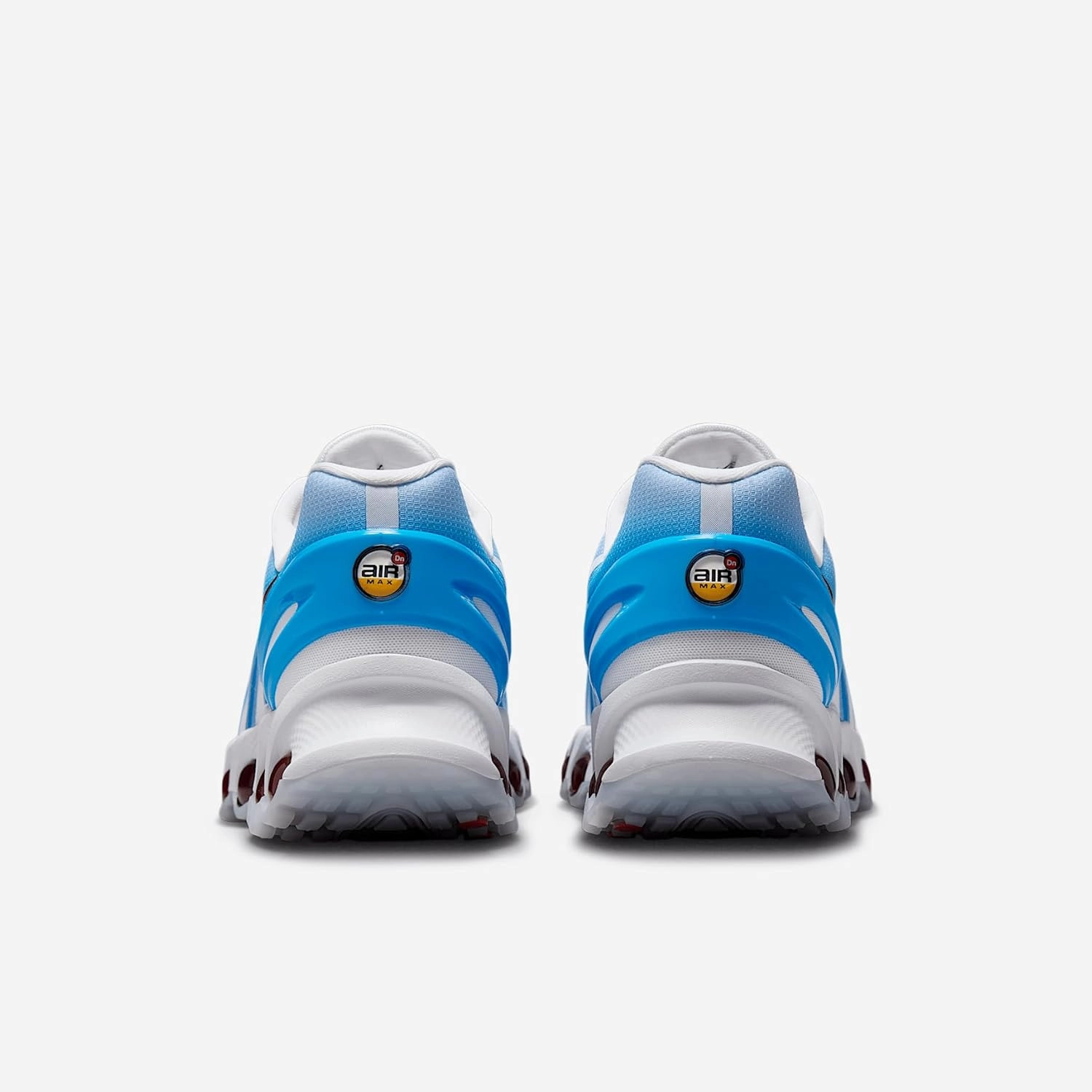 Nike Air Max Dn8 Men's Shoes (FQ7860-101, White/University Red/Light Photo Blue/Black)