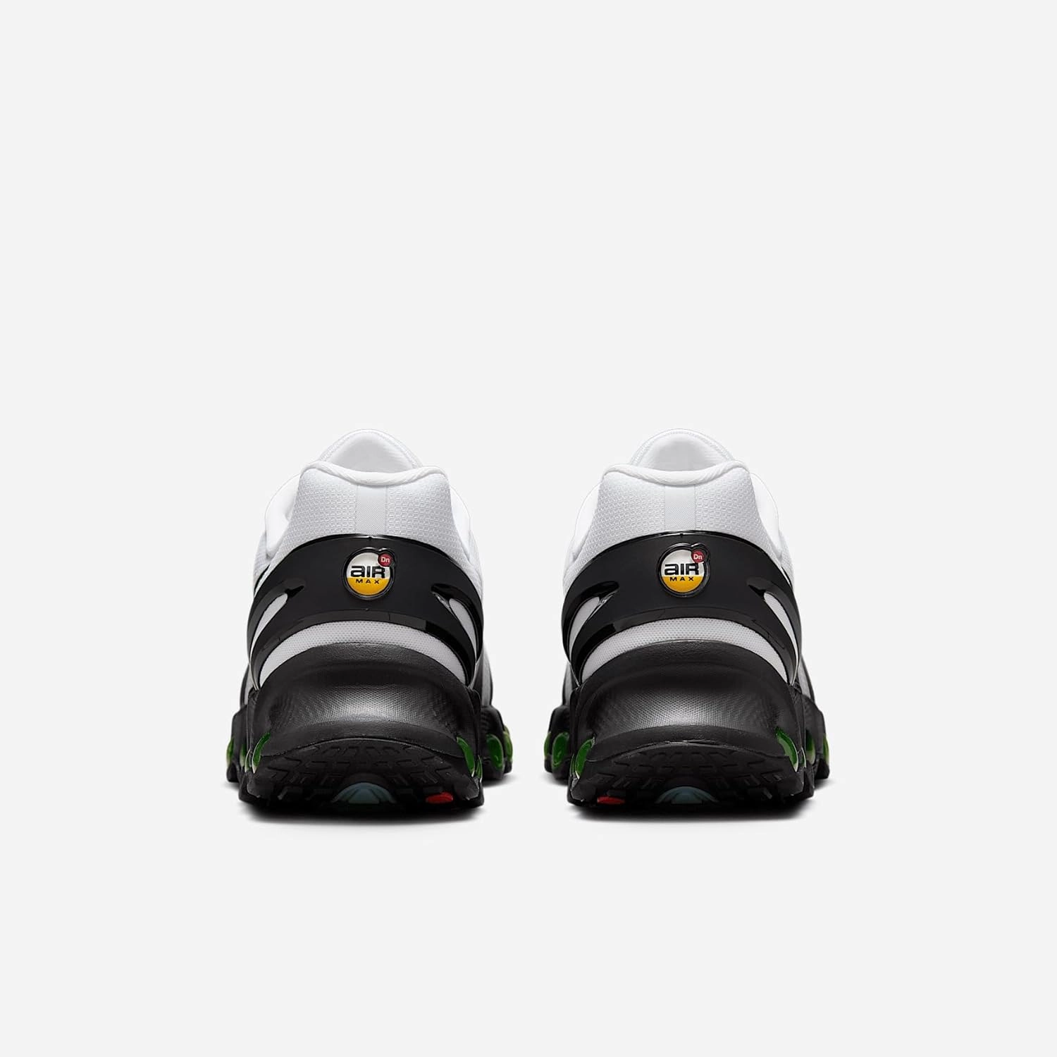 Nike Air Max Dn8 Men's Shoes (FQ7860-104, White/Black/White/Pine Green)