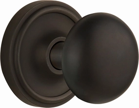 Nostalgic Warehouse Classic Rosette with New York Round Door Knob