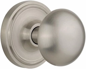 Nostalgic Warehouse Classic Rosette with New York Round Door Knob