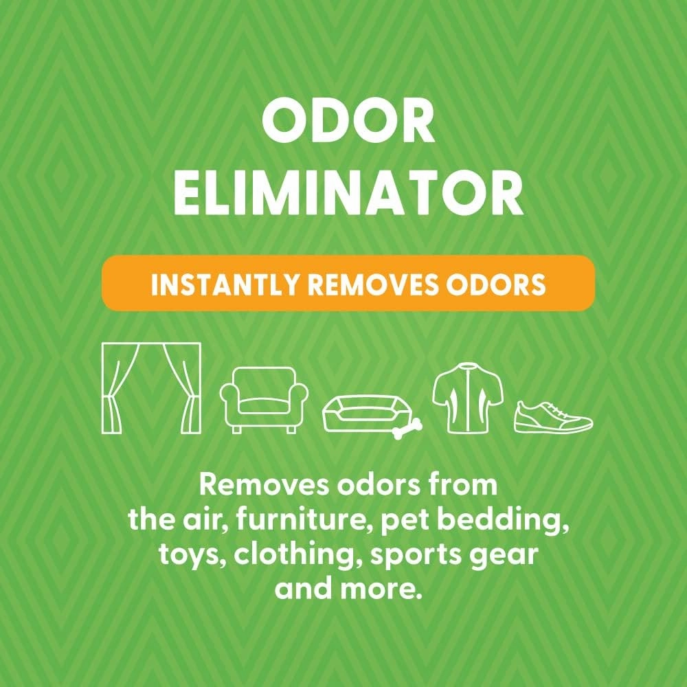 Origin Labs OdorFx Pet Odor Remover for Strong Odors, Rug, Upholstery and Carpet Cleaner Solution, Removes Air and Surface Odors and Smells, No Harsh Chemicals & Fragrance Free Air Freshener, 32 Fl Oz