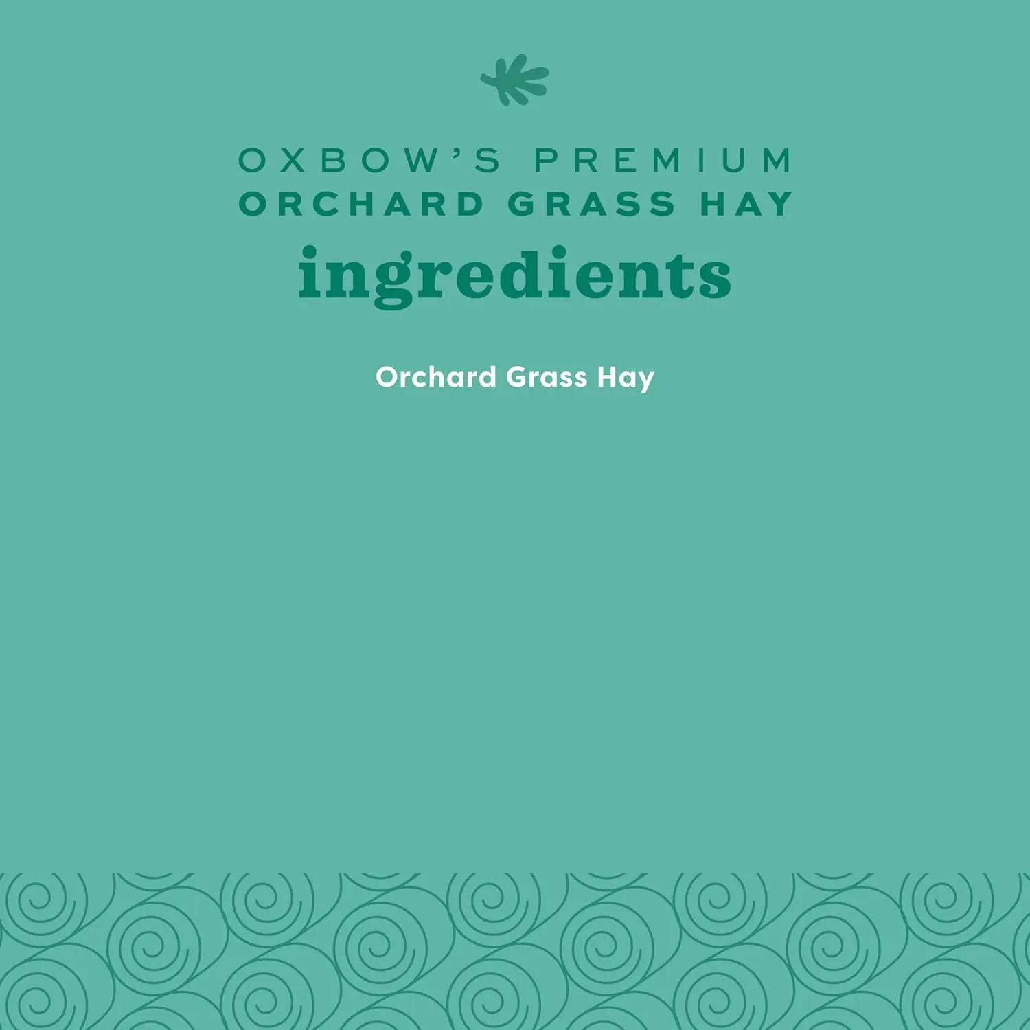 Oxbow Animal Health Orchard Grass, Guinea Pig Hay, Rabbit Hay, Small Pet Bunny Supplies, All Natural Grass for Guinea Pig, Bunny, Chinchilla & Hamster, Oxbow Rabbit Supplies, Grown in USA, 25 lb.