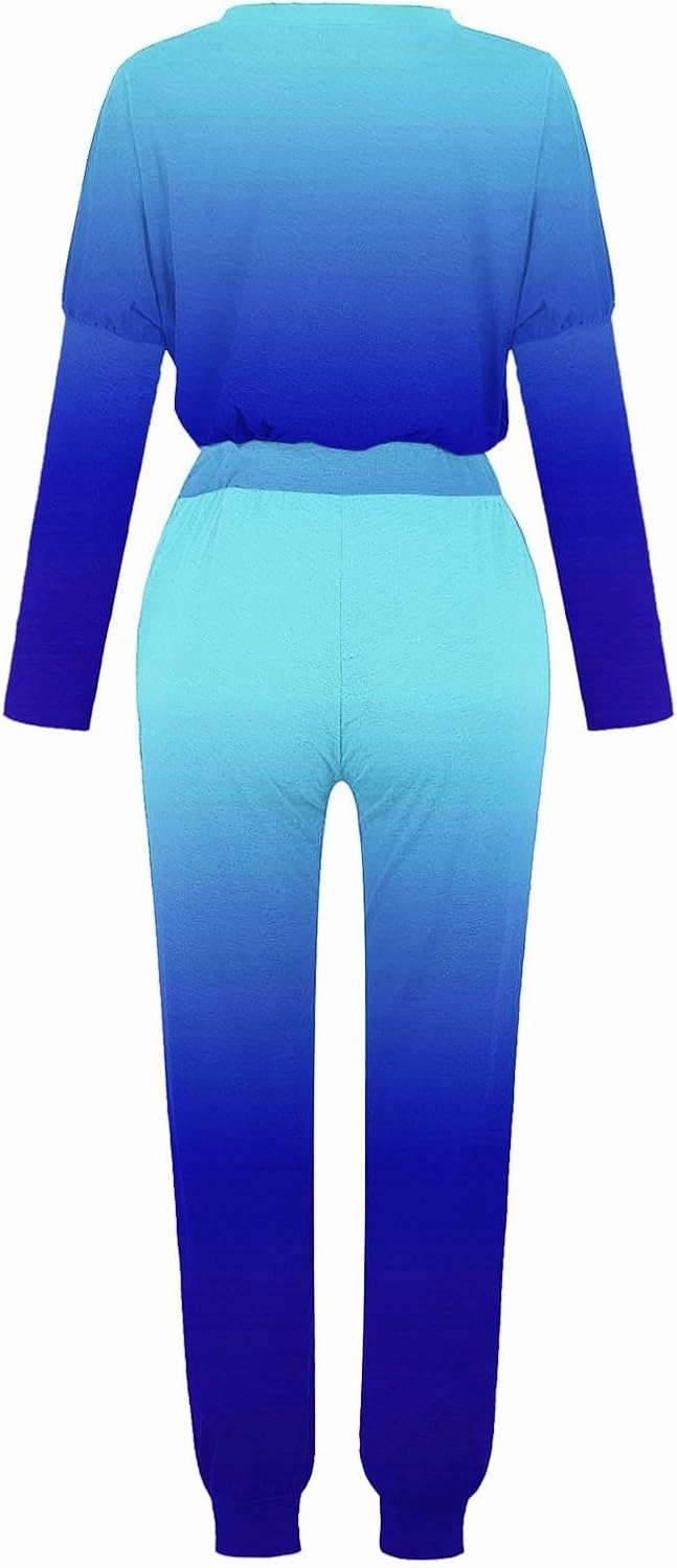 Pants Suit for Women Set Quarter Zip Sweatshirt Wide Leg Sweatpant Set Tracksuit Long Sleeve Tracksuit Joggers Sets