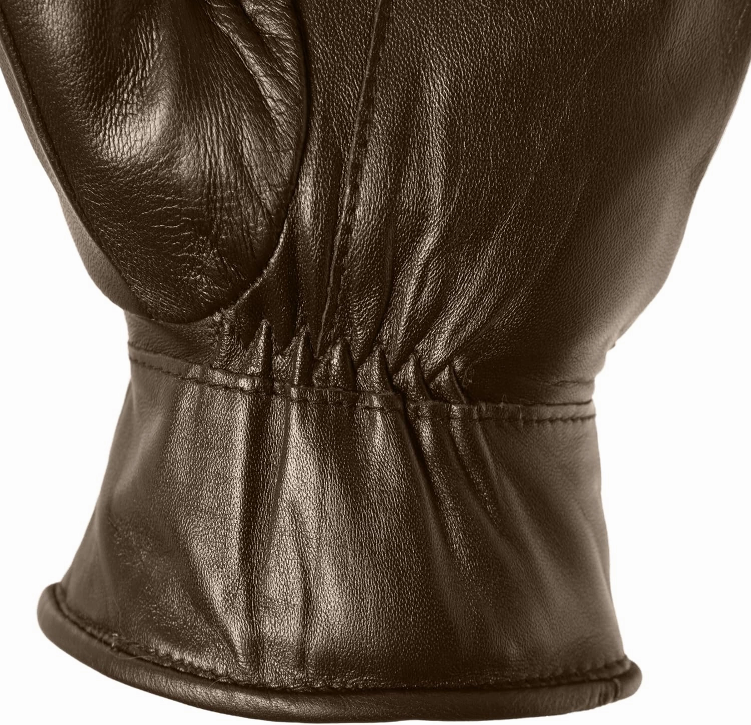 Park City Women’s Leather Mittens (100% Rabbit Fur Lined) Perfect for Driving, Skiing, and Winter Wear (Premium Lambskin)