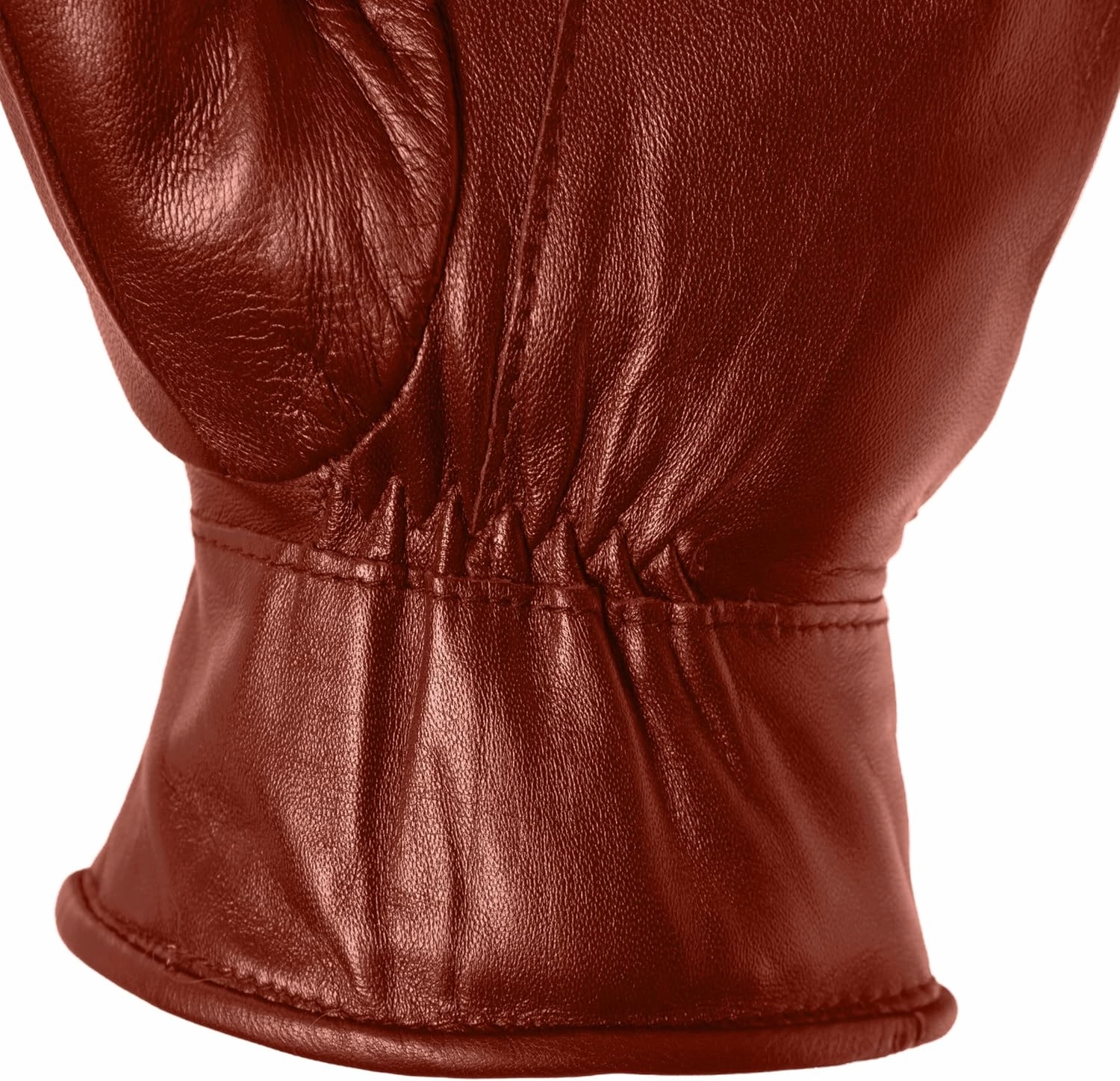 Park City Women’s Leather Mittens (100% Rabbit Fur Lined) Perfect for Driving, Skiing, and Winter Wear (Premium Lambskin)