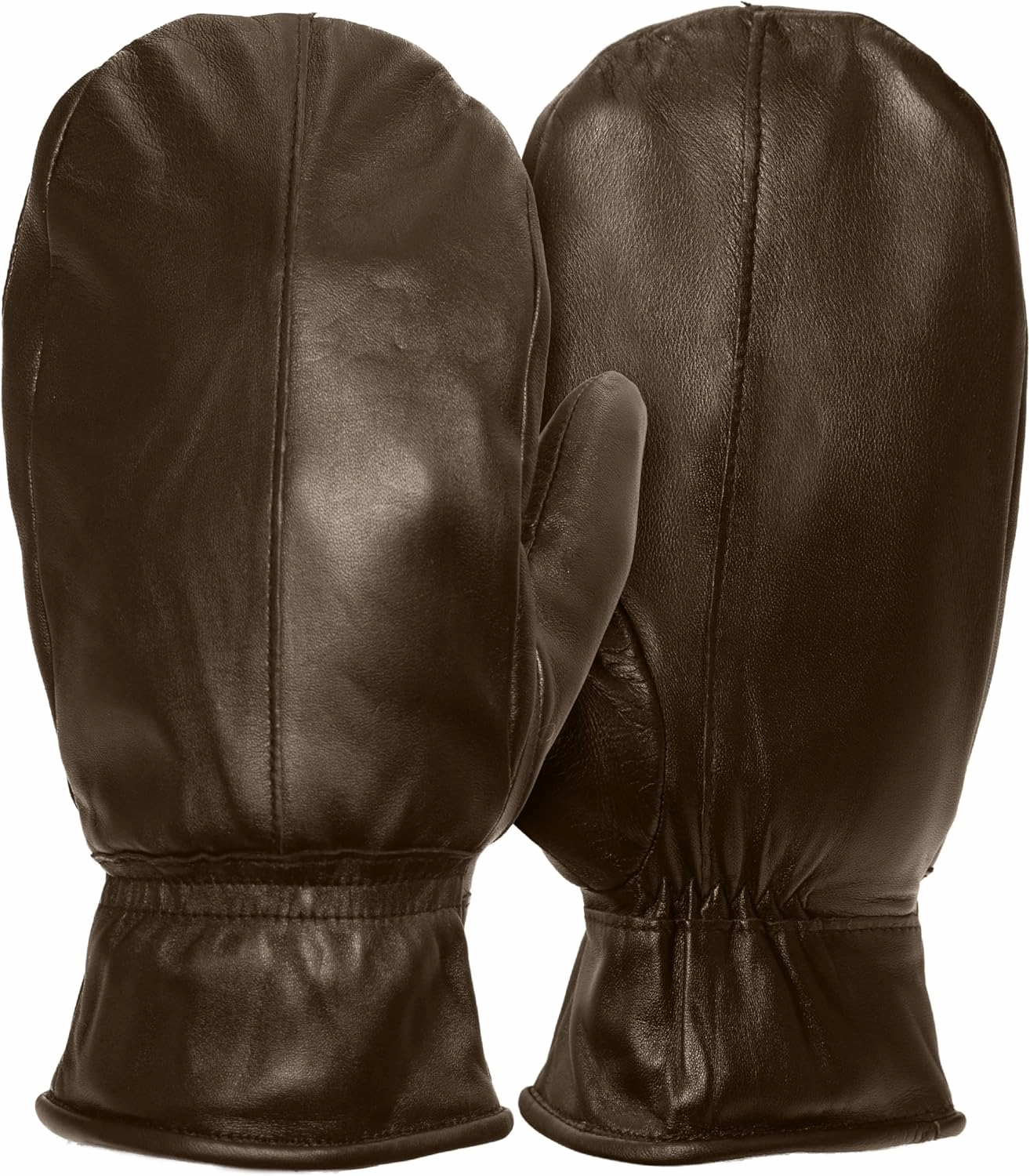 Park City Women’s Leather Mittens (100% Rabbit Fur Lined) Perfect for Driving, Skiing, and Winter Wear (Premium Lambskin)