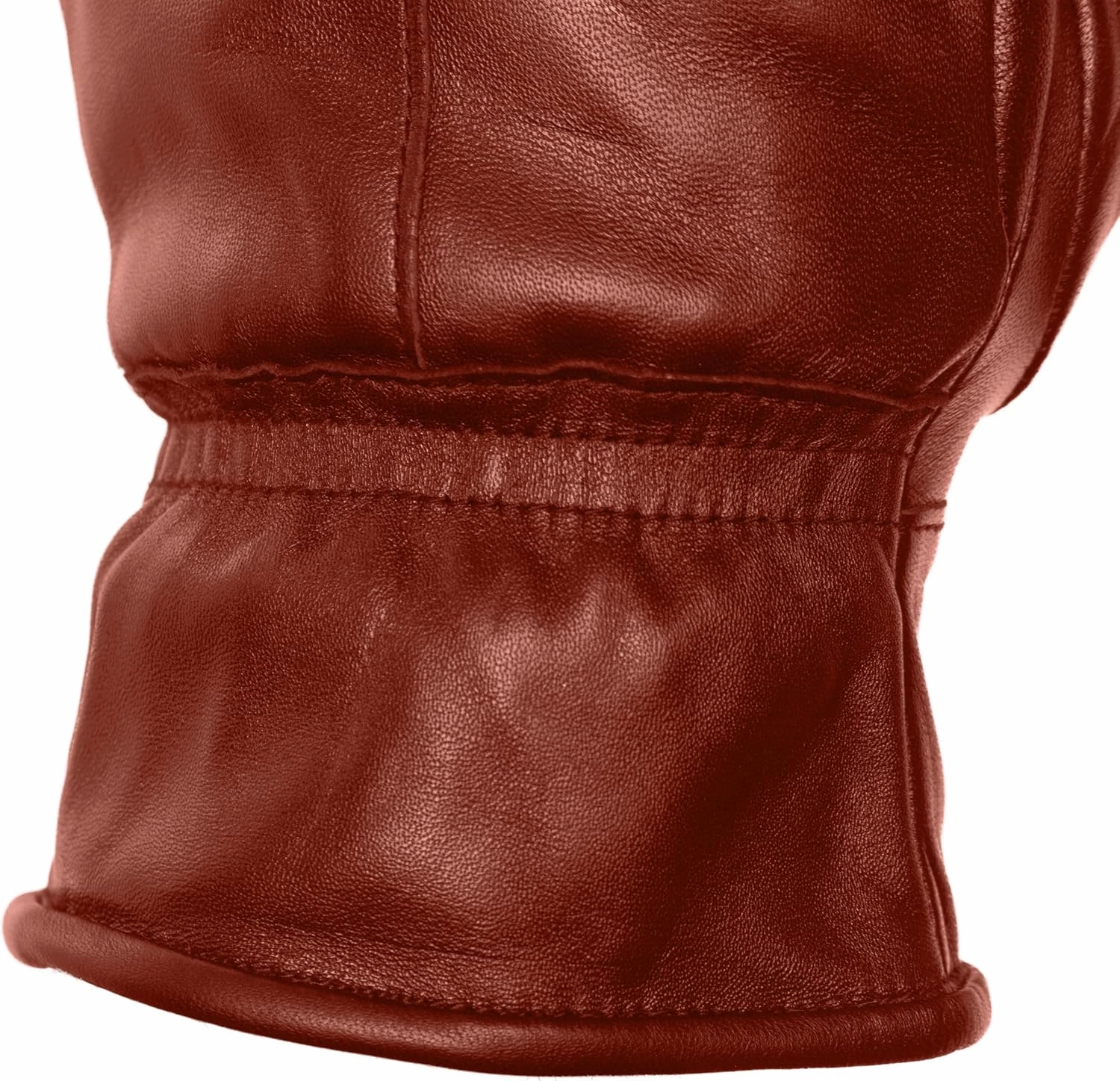 Park City Women’s Leather Mittens (100% Rabbit Fur Lined) Perfect for Driving, Skiing, and Winter Wear (Premium Lambskin)