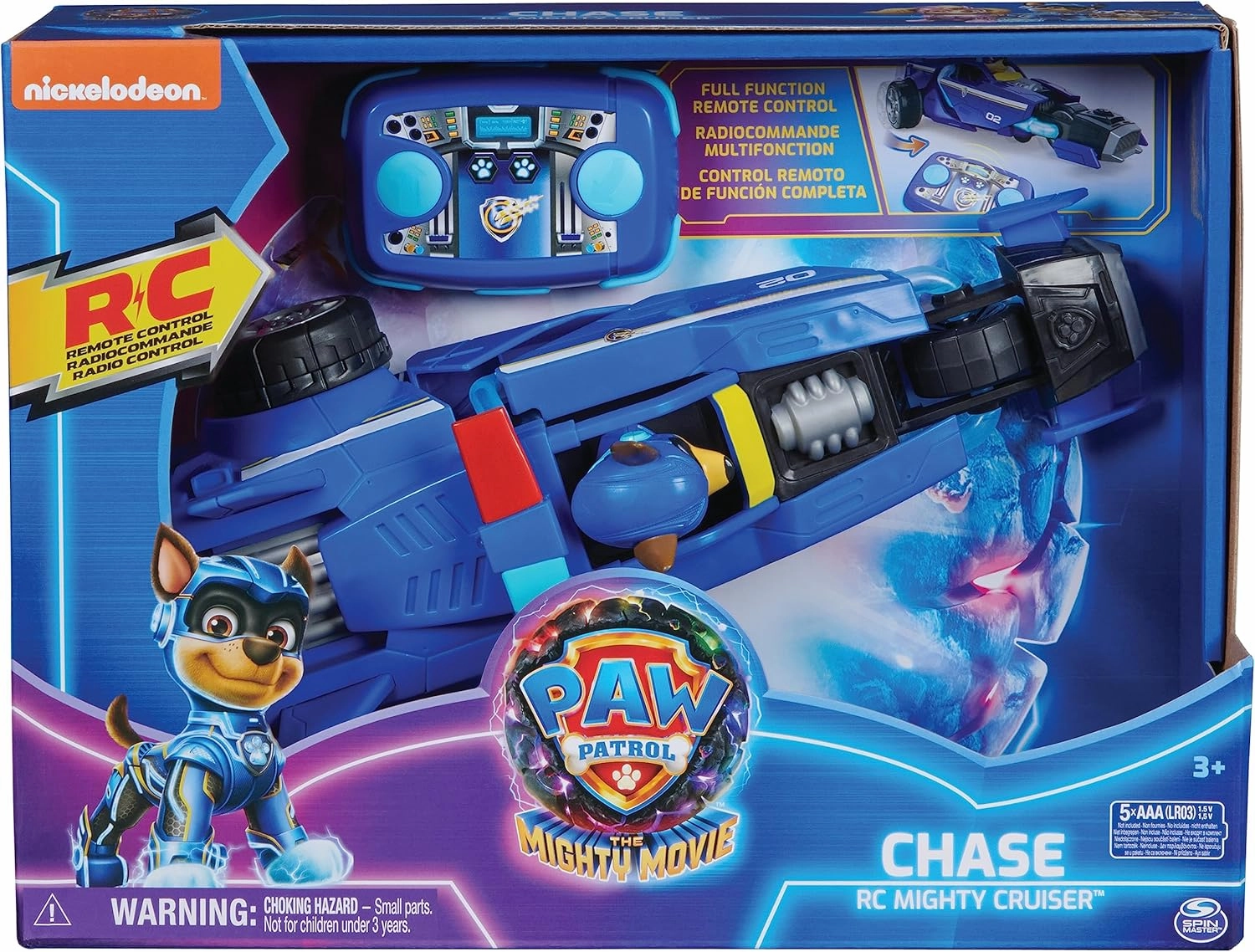 PAW Patrol: The Mighty Movie, Chase's RC Mighty Cruiser