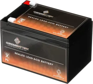 Peg Perego Replacement Battery For Toy Car- 12 Volt Rechargeable Battery