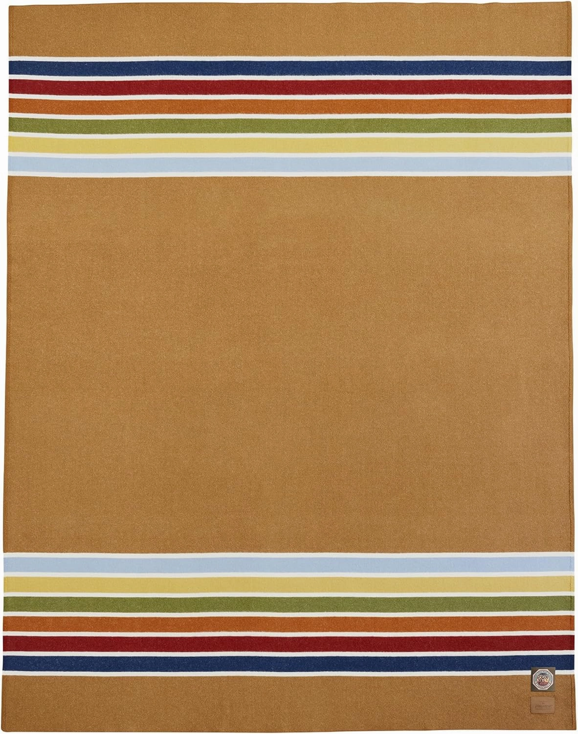Pendleton National Park Blanket Twin 60" x 90" - 100% Wool, Soft and Durable Throw for Home & Outdoor Adventures, Iconic Park Stripes Collectible Keepsake - Joshua Tree