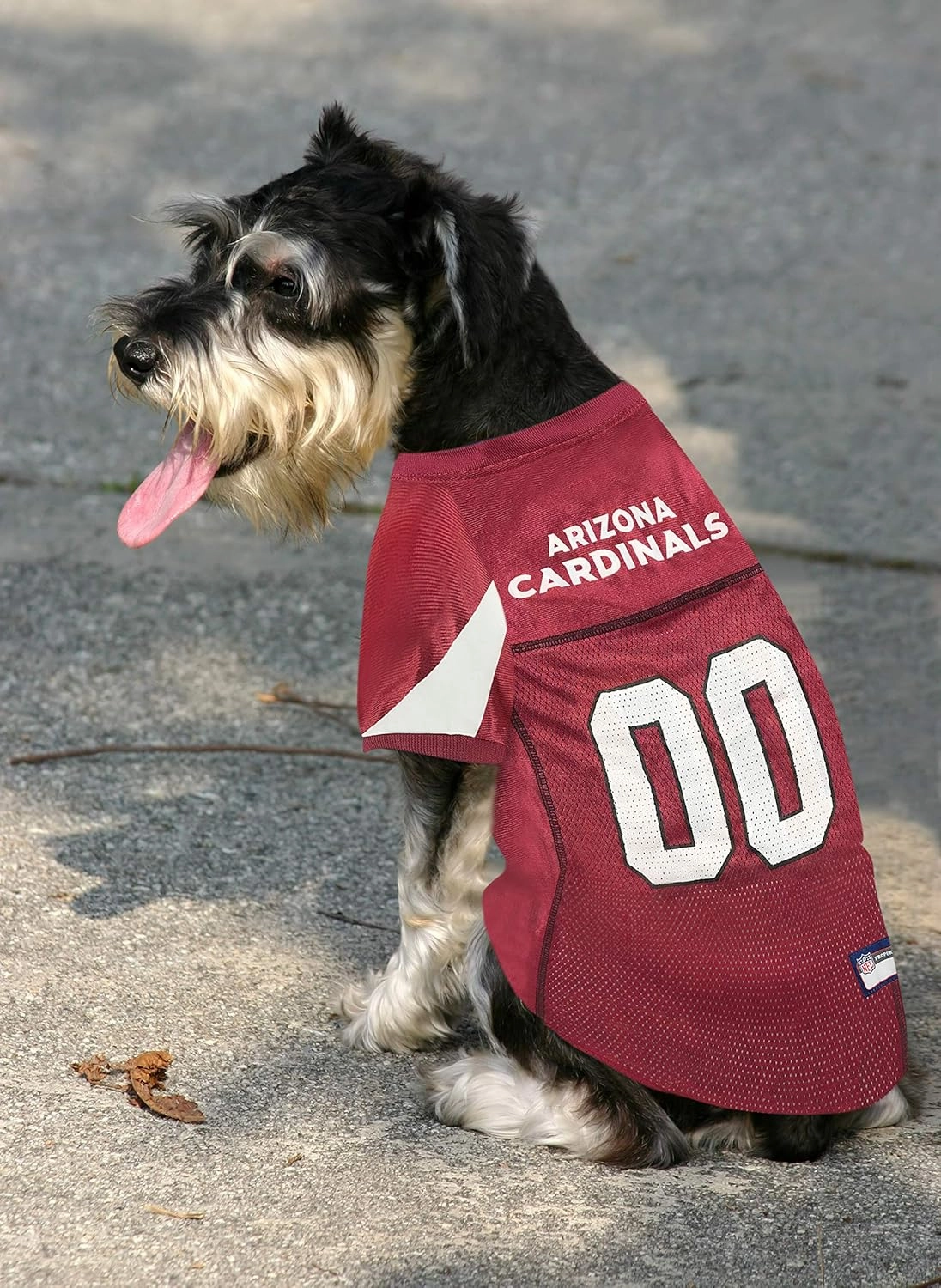 Pets First NFL Arizona Cardinals Dog Jersey, Medium. Best Football Jersey Costume for Dogs & Cats. Licensed Shirt