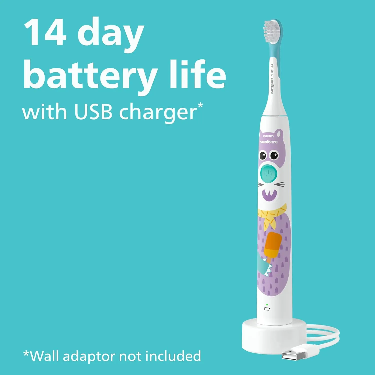 Philips Sonicare for Kids Design a Pet Edition, Brush Head Bundle