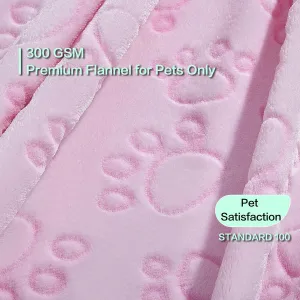 Pink Blanket for Dog Accessories Girl, Pink Stuff for Small Puppy Kitten Indoor Cats, Washable Soft Dog Blanket Supplies