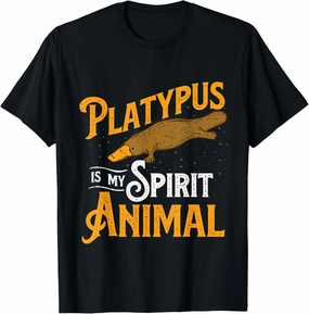 Platypus Is My Spirit Animal - Platypus Lover Zookeeper T-Shirt