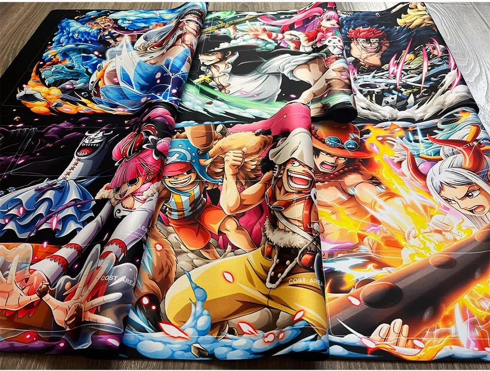 Playmat Trading Card Game OPCG Mat CCG MTG Playmat TCG Card Game Table Mat Mouse Pad 600X350mm   Free Bag (H006) (Nico Robin 172)