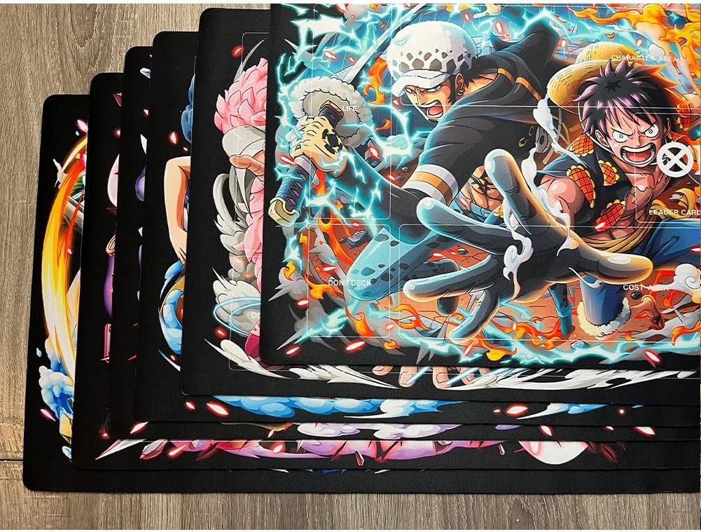 Playmat Trading Card Game OPCG Mat CCG MTG Playmat TCG Card Game Table Mat Mouse Pad 600X350mm   Free Bag (H006) (Nico Robin 172)