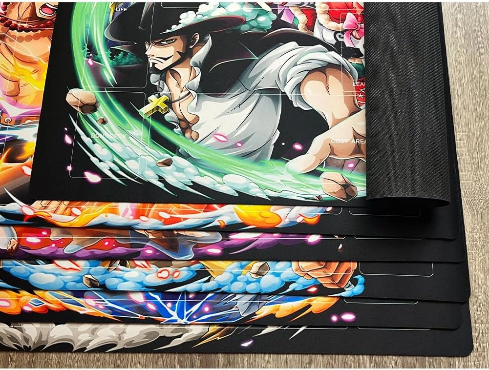 Playmat Trading Card Game OPCG Mat CCG MTG Playmat TCG Card Game Table Mat Mouse Pad 600X350mm   Free Bag (H006) (Nico Robin 172)