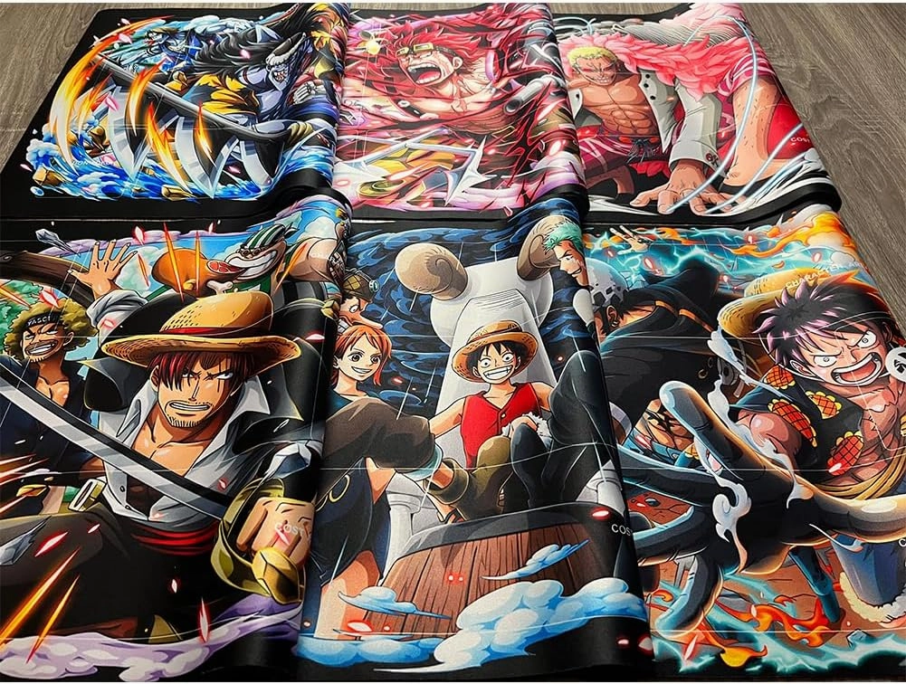 Playmat Trading Card Game OPCG Mat CCG MTG Playmat TCG Card Game Table Mat Mouse Pad 600X350mm   Free Bag (H006) (Nico Robin 172)