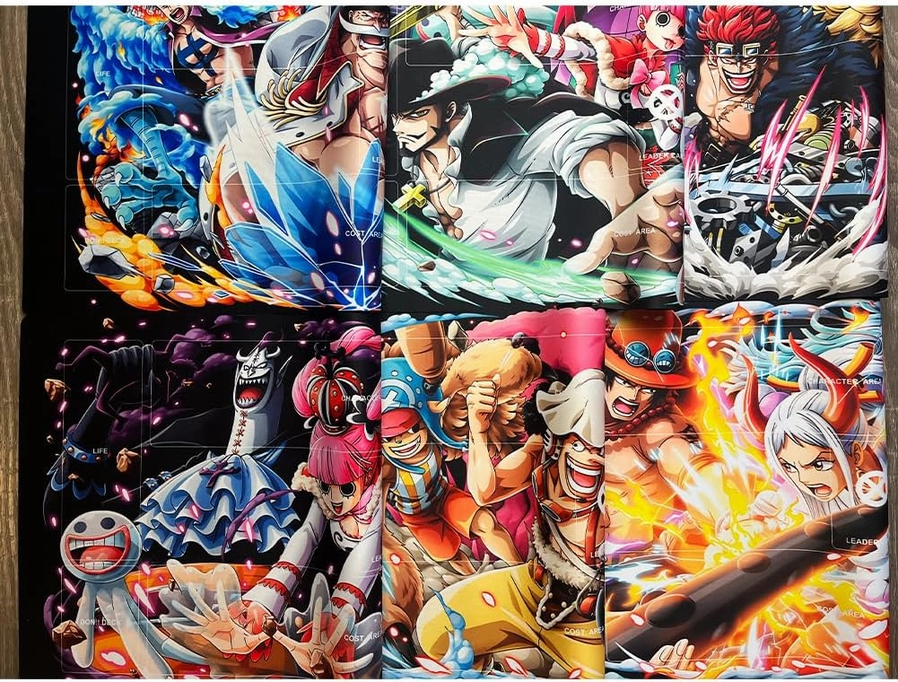Playmat Trading Card Game OPCG Mat CCG MTG Playmat TCG Card Game Table Mat Mouse Pad 600X350mm   Free Bag (H006) (Nico Robin 172)