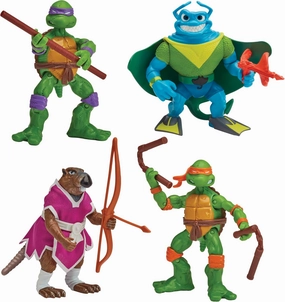 PlayMates Teenage Mutant Ninja Turtles: Classic Adventure Heroes Collection Series 2 Toys - Amazon Exclusive