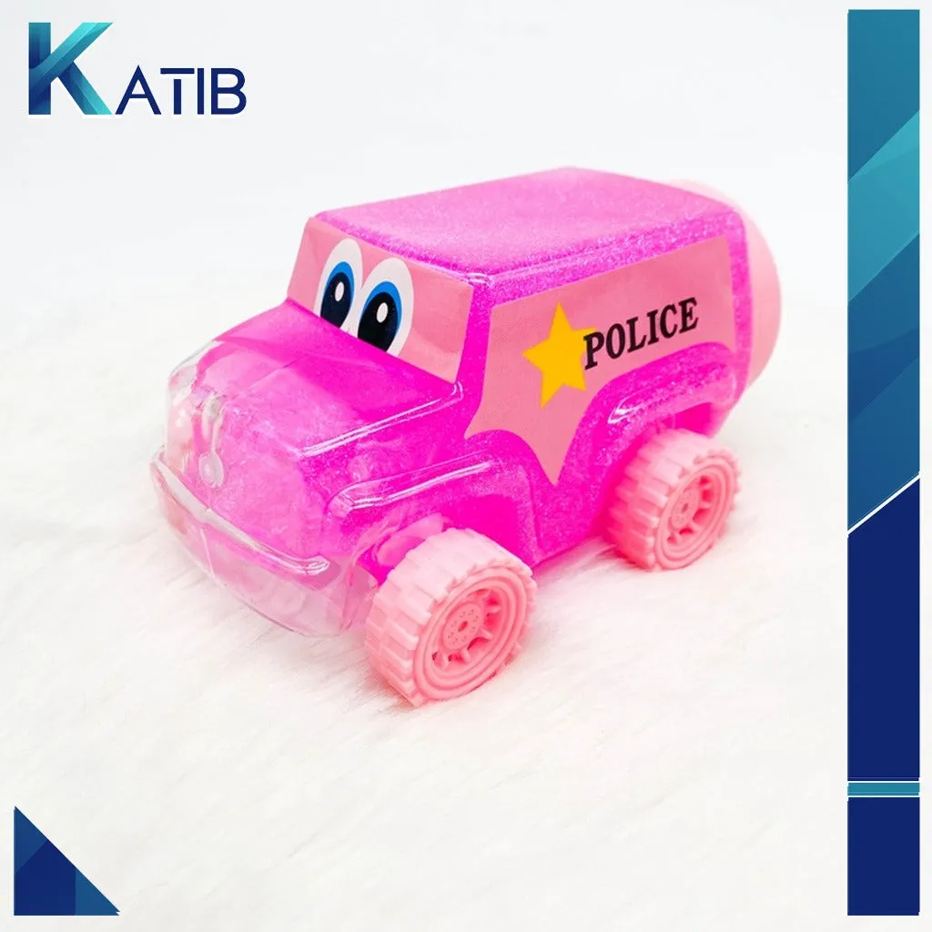 Police Car Shape Slime for Kids [PD]