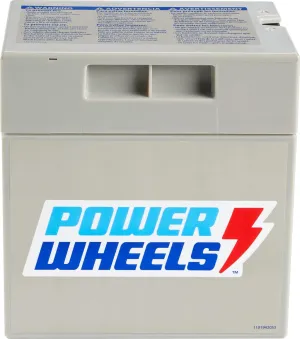 Power Wheels Ride-On Toy Replacement Battery 12-Volt 12-Ah Rechargeable for Preschool Vehicles