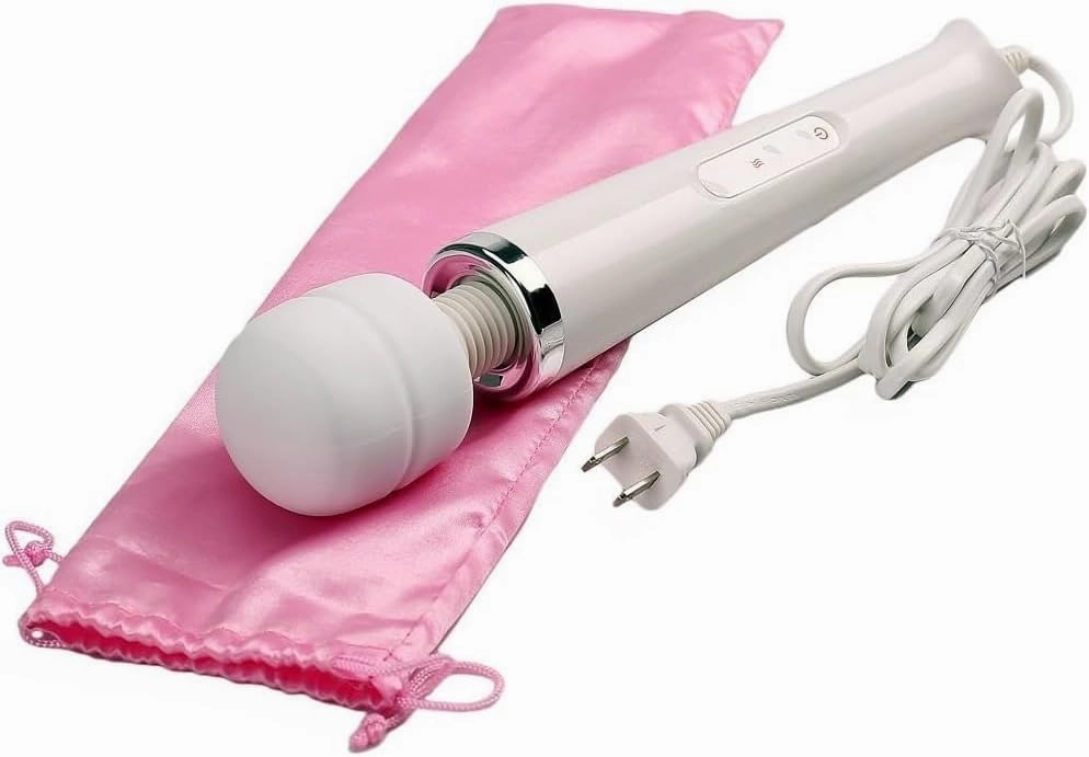 Power Massager Big Tool Electric Foot Neck Back Hand Leg Arm Shoulder Massage Aches Sports Recovery for Women (White Color)