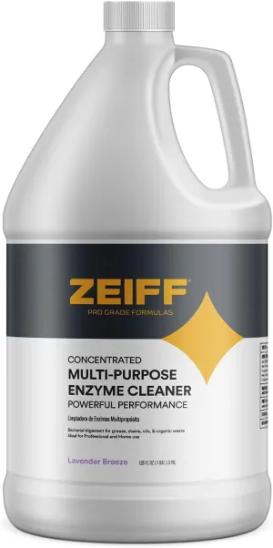 Pro-Grade Multi-Purpose Probiotic Enzyme Cleaner - Pet Stain and Odor Remover, Drain Cleaner - Powerful Cleaning & Odor Eliminating Formula For Professional & Home Surfaces - 1 Gallon