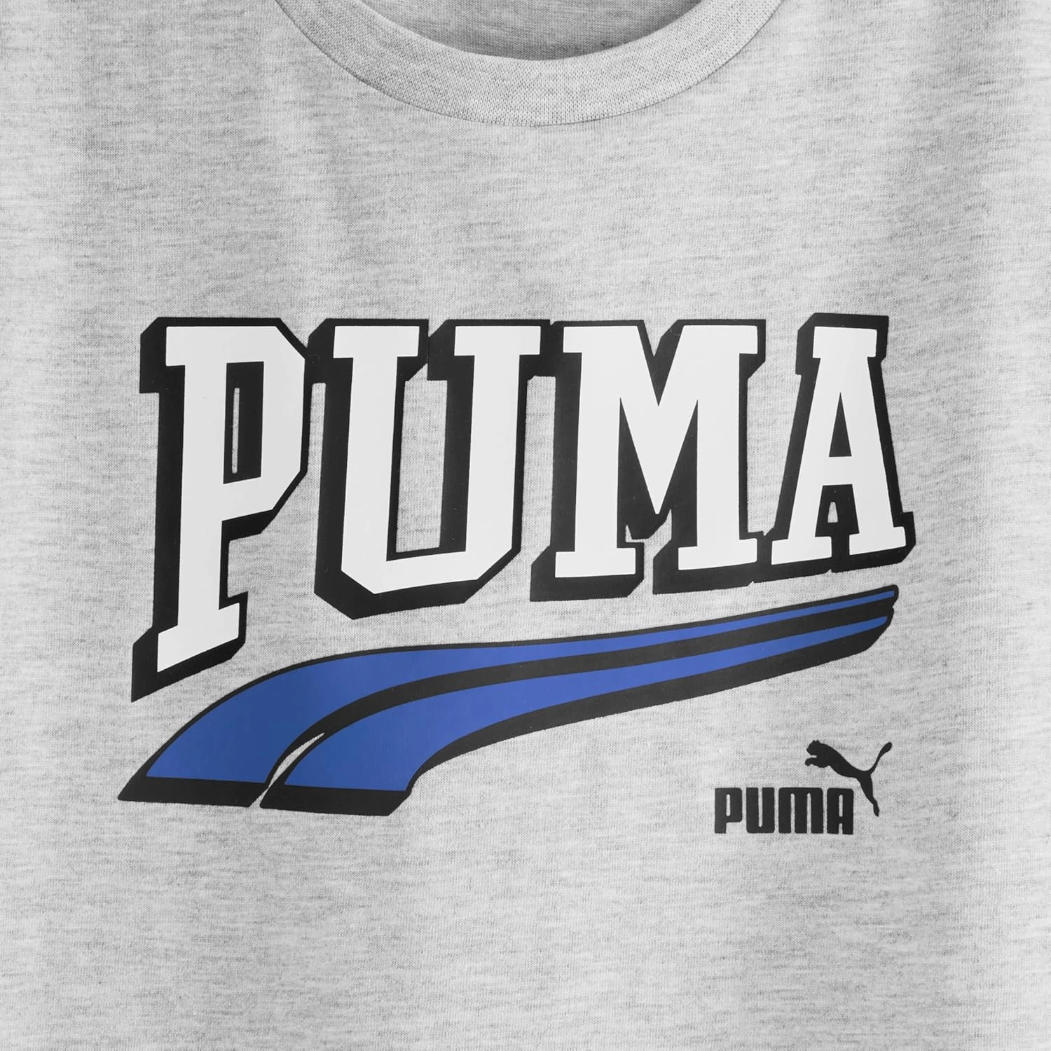 PUMA boys 3 Piece Set, Short Sleeve Cotton Jersey T-shirt and Muscle Tee & Matching Short