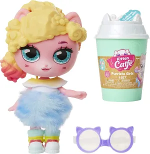 Purrista Girls Doll Figures Series 1 - 12 Different Purrista Girls to Collect Each Comes Individually Blind Packed in Its Own Coffee Cup, Which One Will You Get
