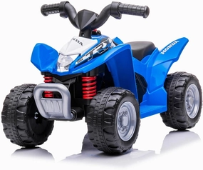 Quad Honda - Blue - Battery 6v - with LED Light Front -  3 Years (711T00856 CPA Toy Group.)