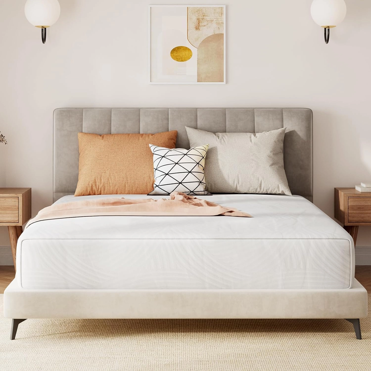 Queen Size Mattress 10 Inch Memory Foam Queen Mattress in a Box for Pressure Relief & Motion Isolation, Plush Queen Bed Mattresses CertiPUR-US Certified
