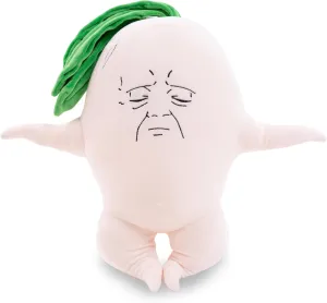 Radish Plush Pillow 11 Inch, Cute Radish Stuffed Animal, Soft Stuffed Radish Plushie, Radish Plush Throw Pillow for Room Decor, Gifts for Girls, Kids on Birthday, Christmas