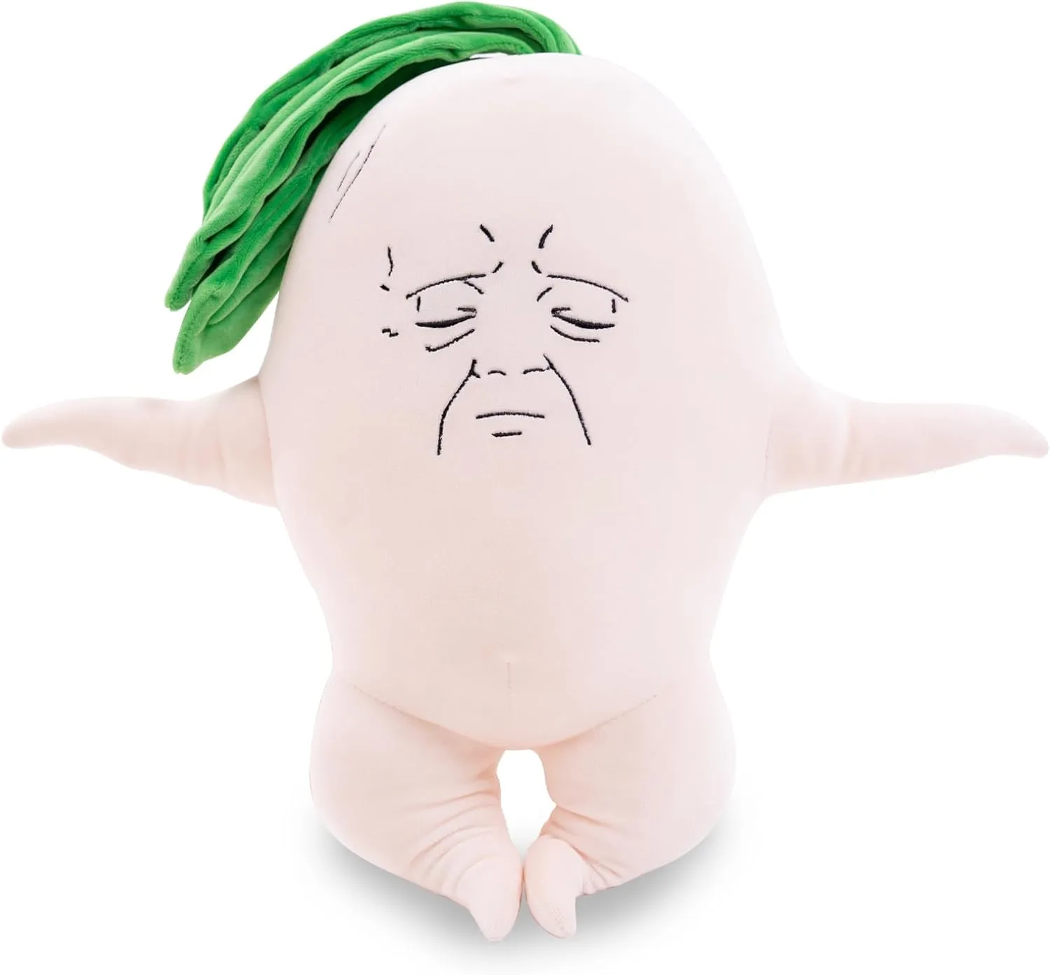 Radish Plush Pillow 11 Inch, Cute Radish Stuffed Animal, Soft Stuffed Radish Plushie, Radish Plush Throw Pillow for Room Decor, Gifts for Girls, Kids on Birthday, Christmas