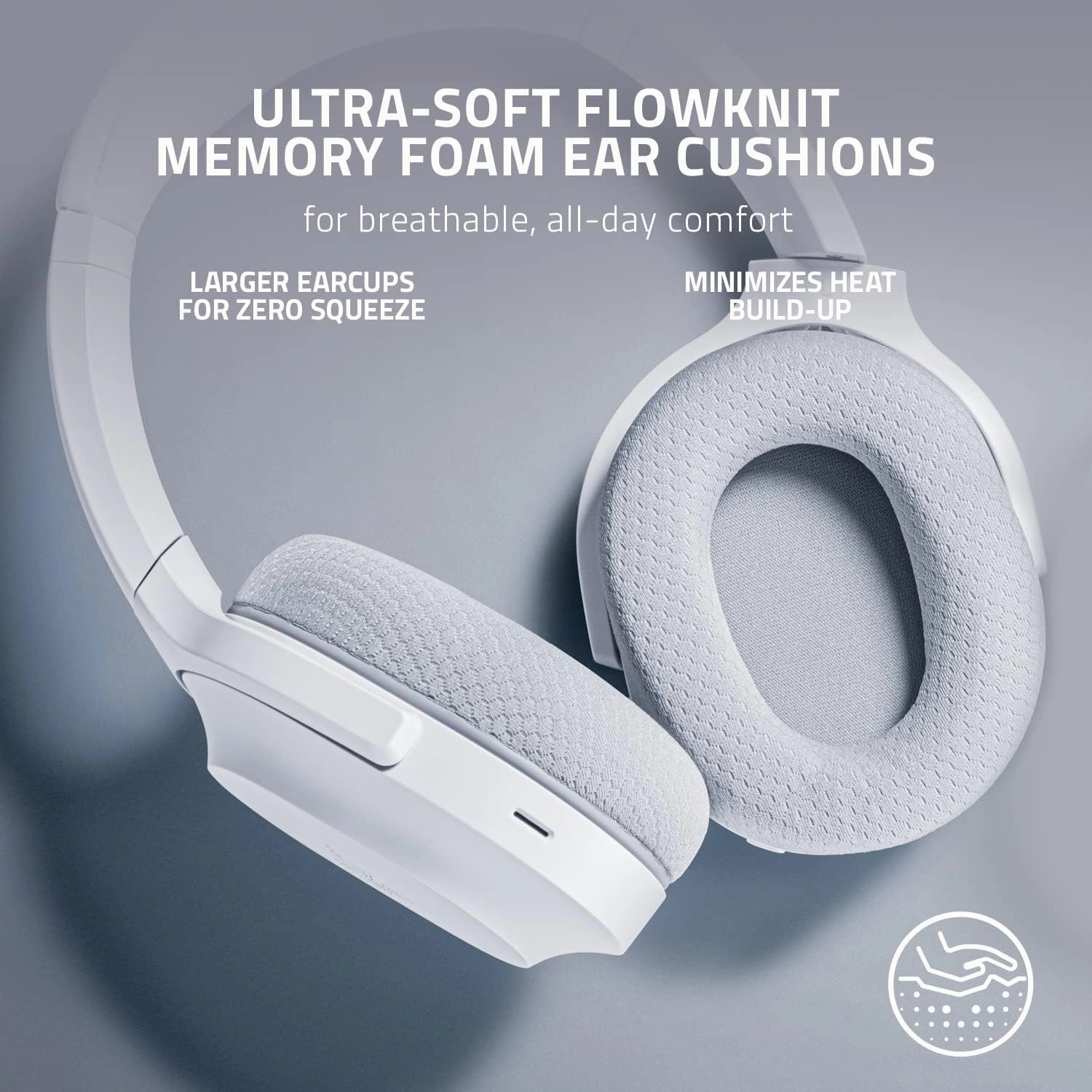 Razer Barracuda Video Game Headset Barracuda Mercury White