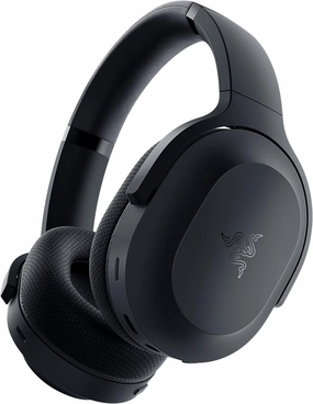 Razer Barracuda Wireless Gaming & Mobile Headset (PC, Playstation, Switch, Android, iOS): 2.4GHz Wireless   Bluetooth - Integrated Noise-Cancelling Mic - 50mm Drivers - 40 Hr Battery - Black (Renewed)